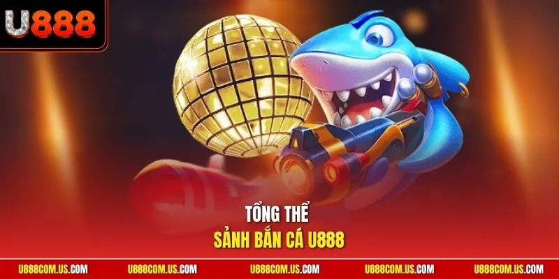 Tổng thể sảnh bắn cá U888